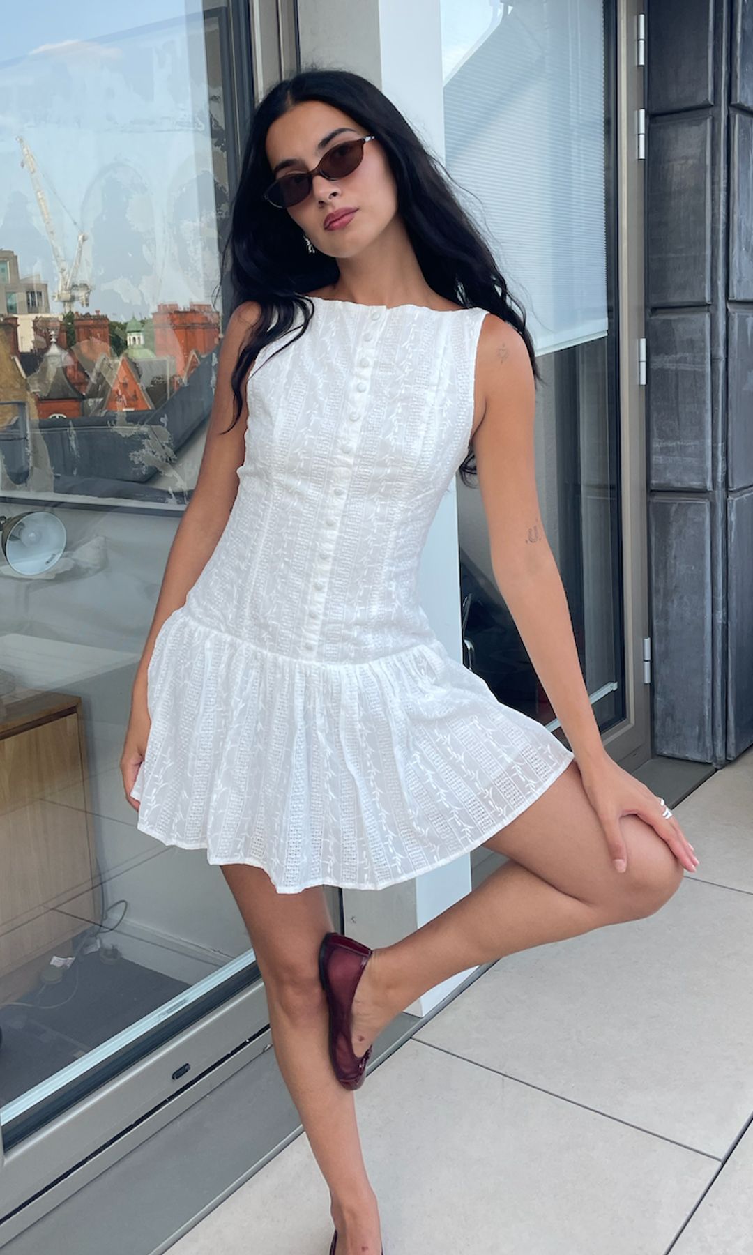 sofia wimberly in white dress