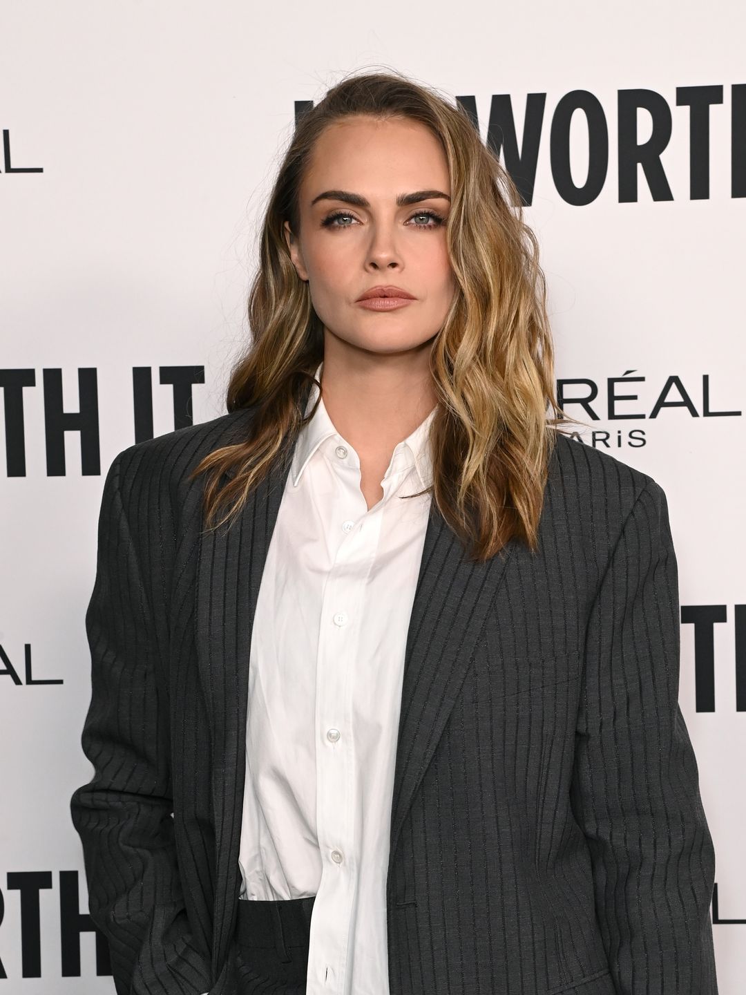 Cara Delevingne attends the 19th annual L'OrÃ©al Paris Women of Worth Celebration at NeueHouse Hollywood on November 21, 2024 in Hollywood, California. 