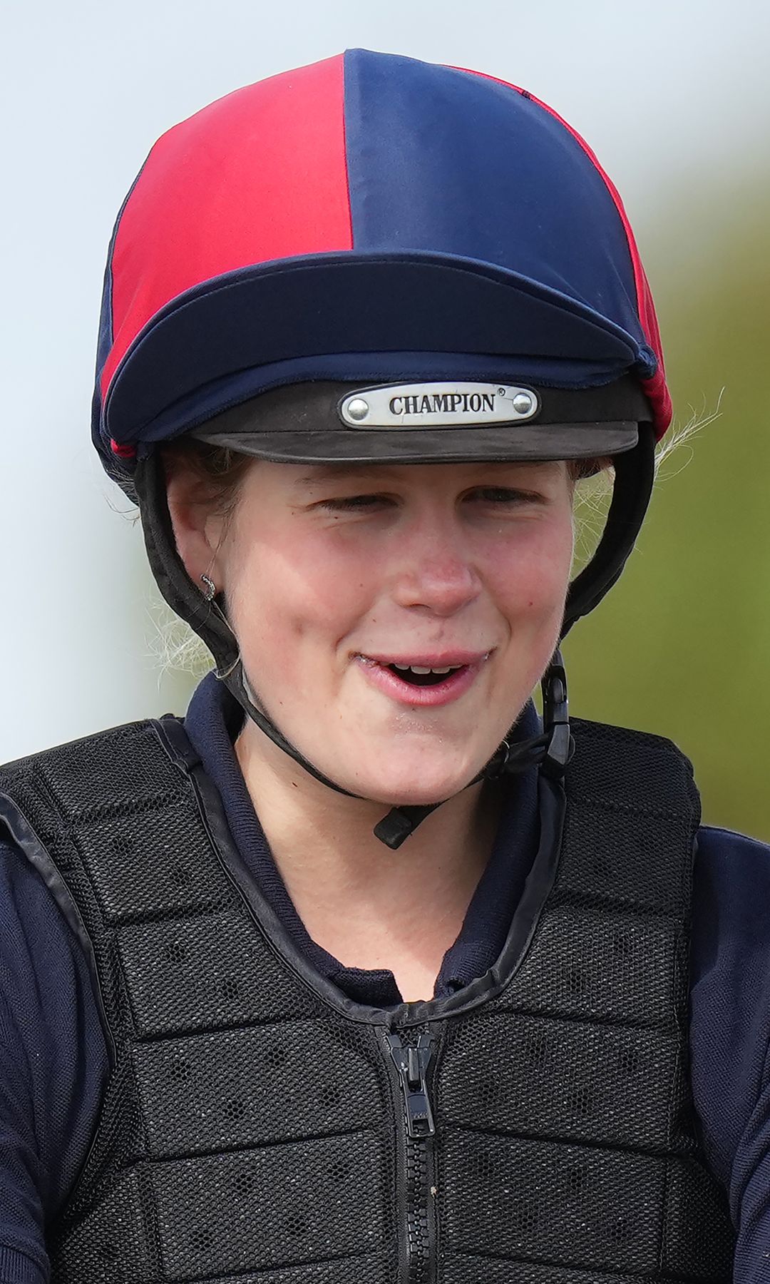 Lady Louise Windsor smiling after completing a course