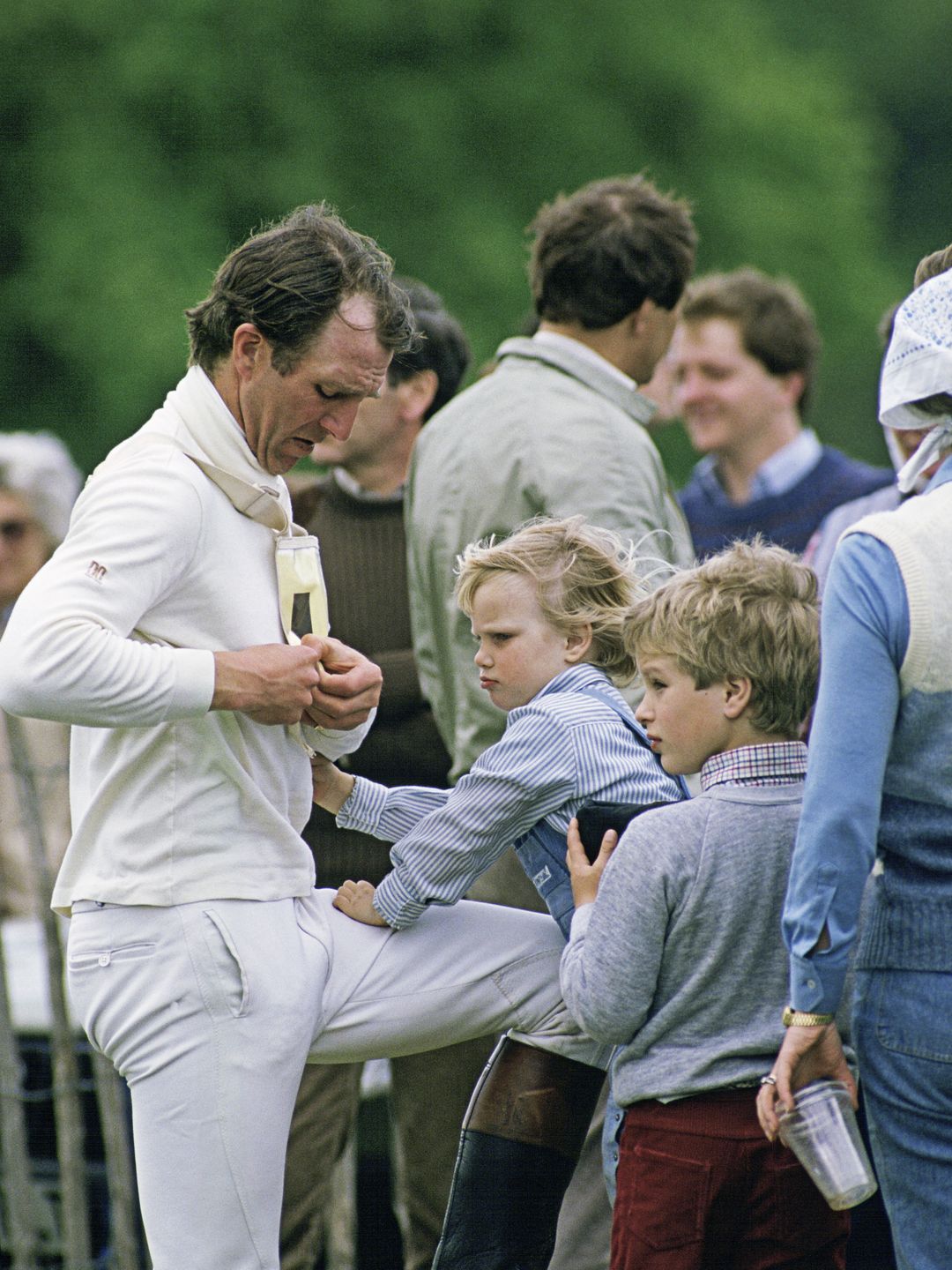 Zara Tindall's sweetest photos with her father Captain Mark Phillips as ...