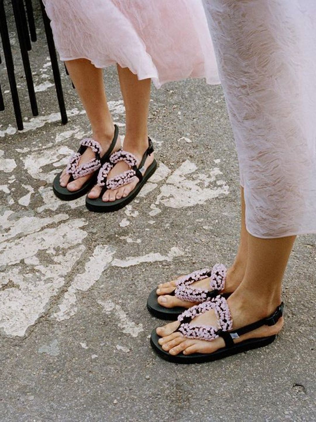 Cecilie Bahnsen x Suicoke sandal collab 