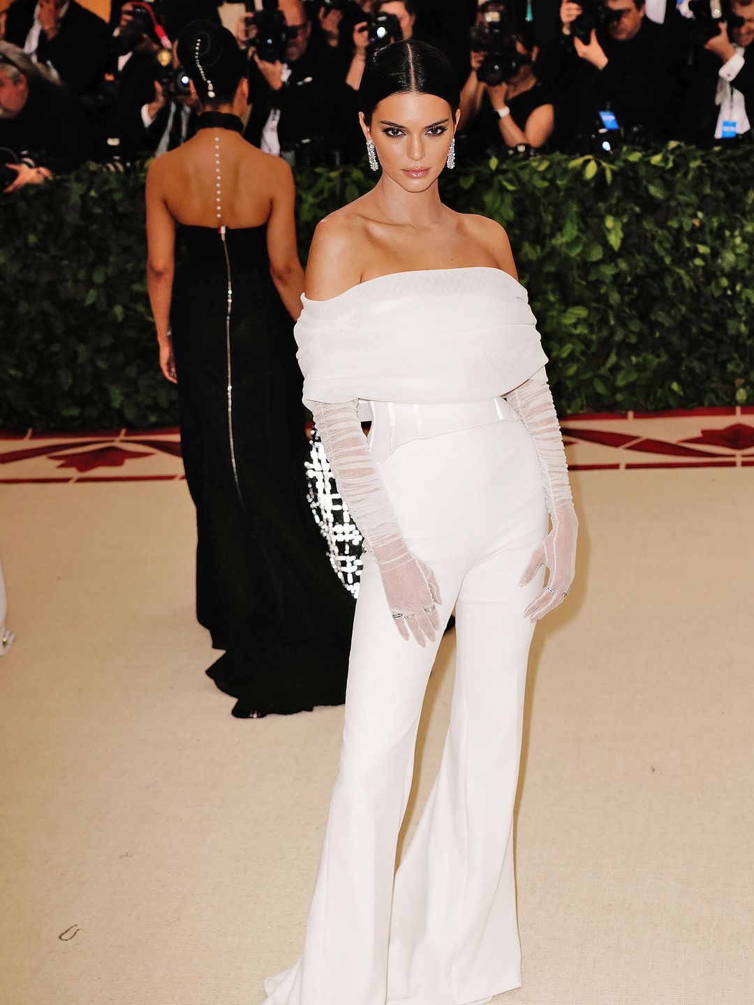 Kendall Jenner attends Heavenly Bodies: Fashion & The Catholic Imagination Met Gala 