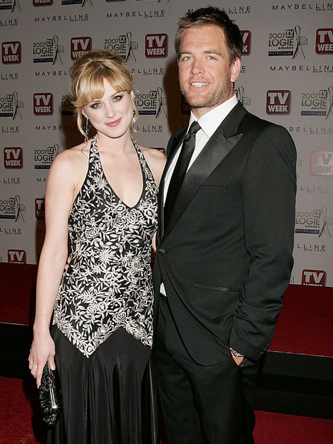 Alexandra Breckenridge and Michael Weatherly at the 2007 TV Week Logie Awards