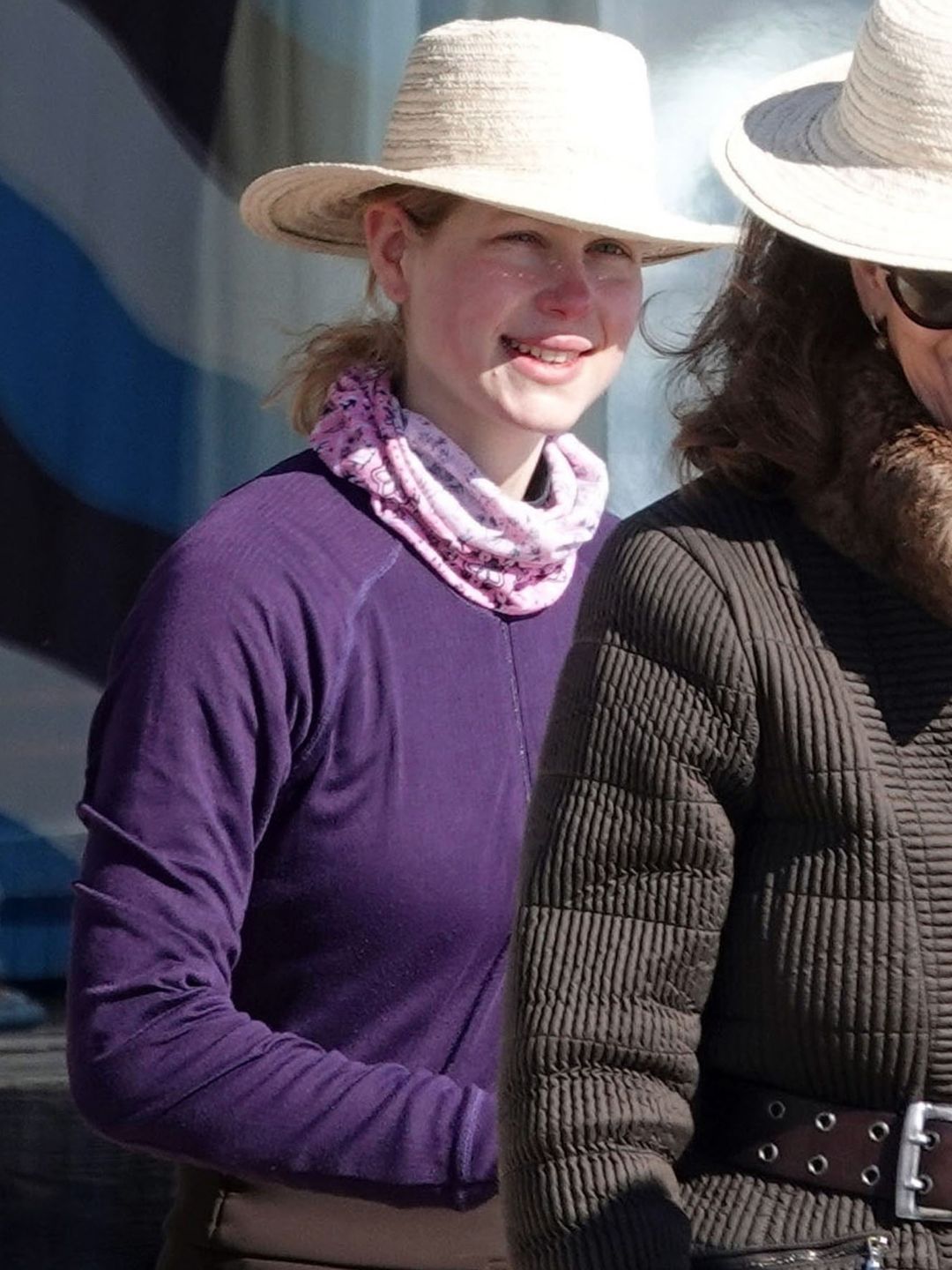 Lady Louise Windsor in a sunhat