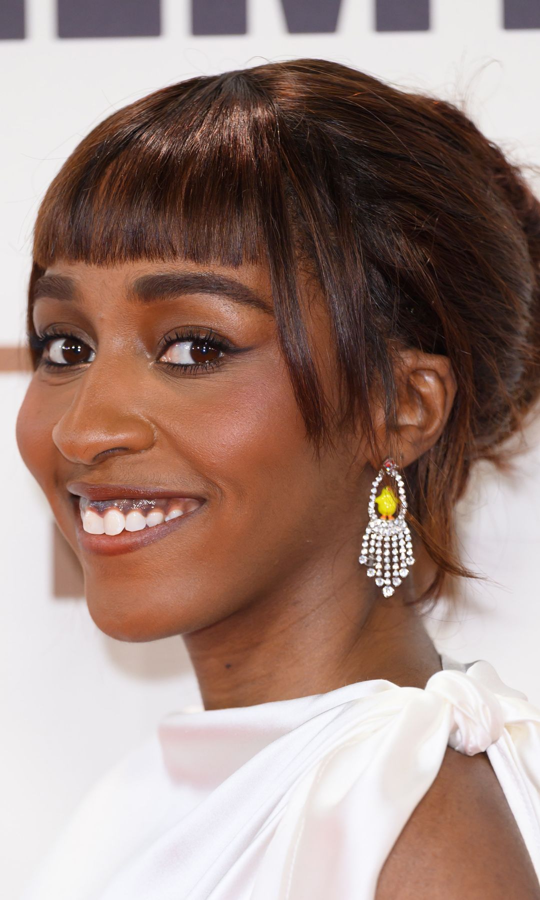 Ayo Edebiri attends the "After the Hunt" Headline Gala at the 69th BFI London Film Festival at The Royal Festival Hall on October 11, 2025 in London, England.