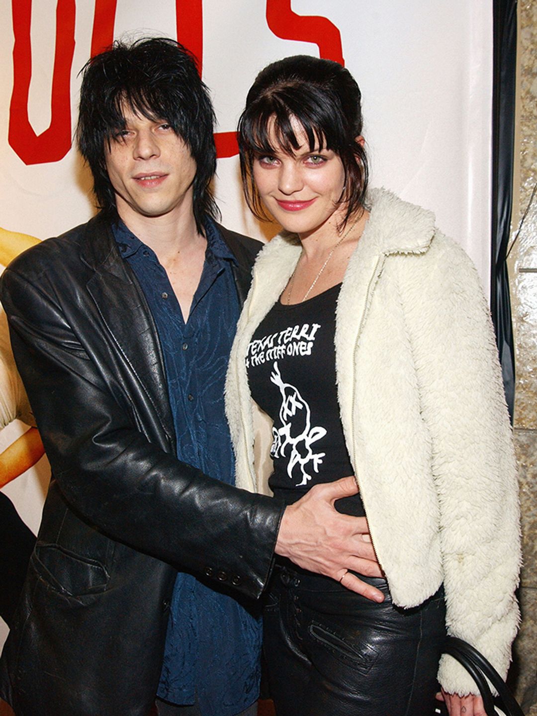 Pauley Perrette and musician Coyote Shivers