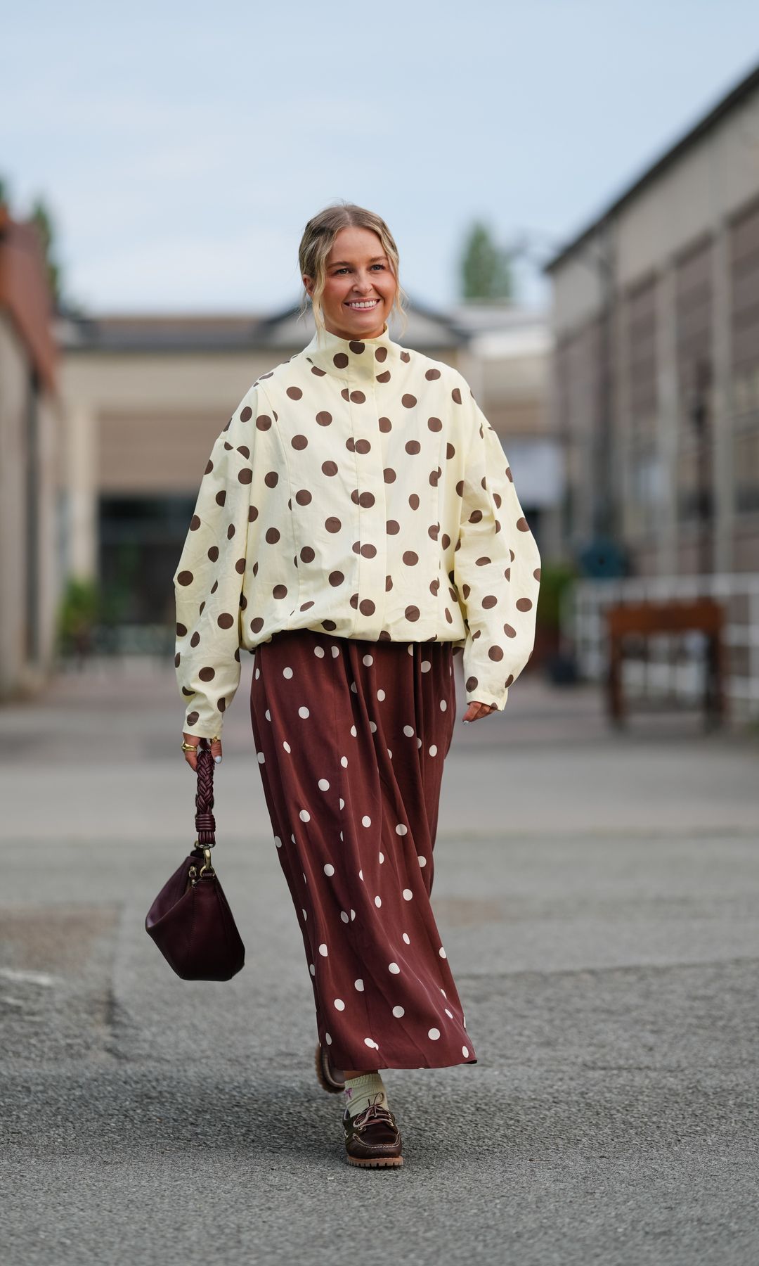 COPENHAGEN, DENMARK - AUGUST 07: c, during Copenhagen Fashion Week, on August 07, 2025 in Copenhagen, Denmark (Photo by Edward Berthelot/Getty Images)