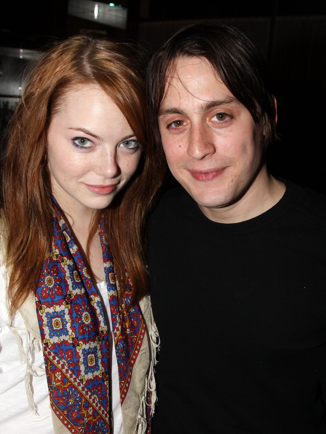 Emma Stone and Kieran Culkin in 2009