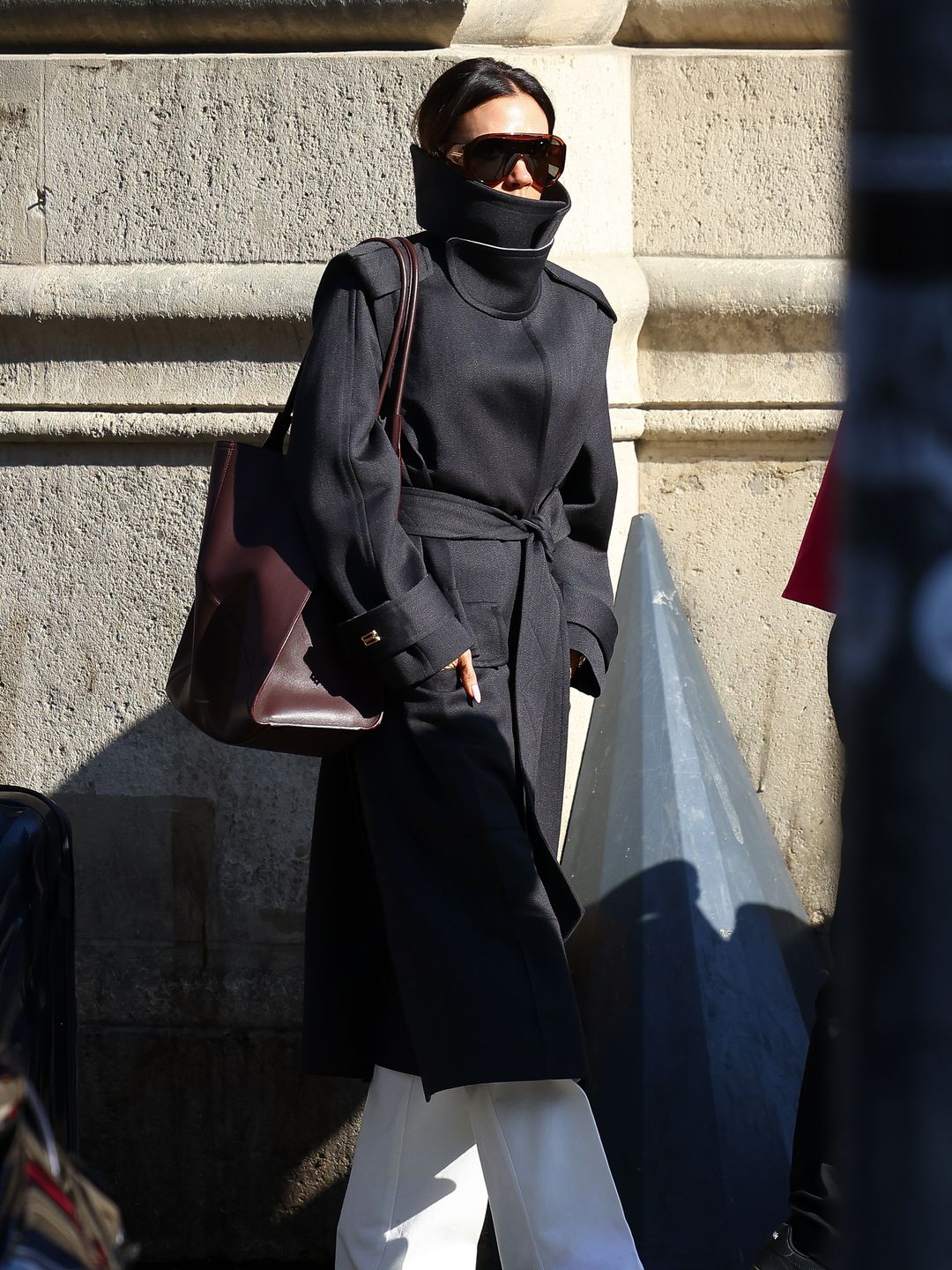 Victoria Beckham is seen on March 03, 2025 in Paris, France. (Photo by Marc Piasecki/GC Images)