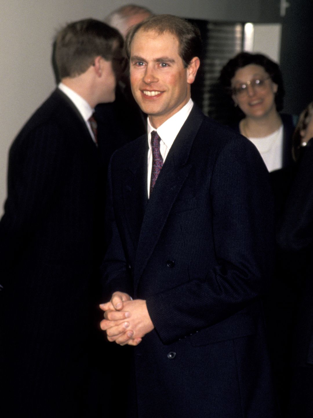 Prince Edward in a suit