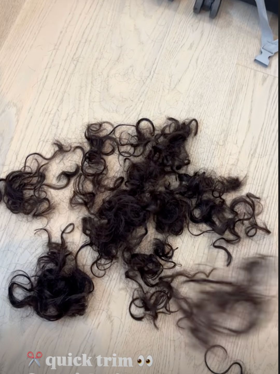 maya jama cuts her hair 