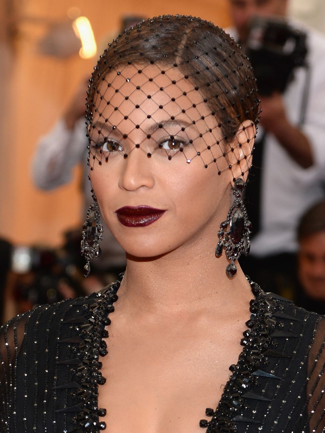 Beyoncé was giving gothic glamour 