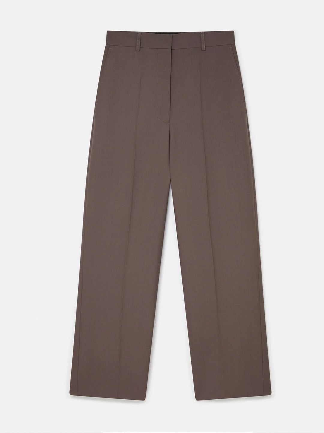 Stella McCartney Pleated Low-Rise Trousers