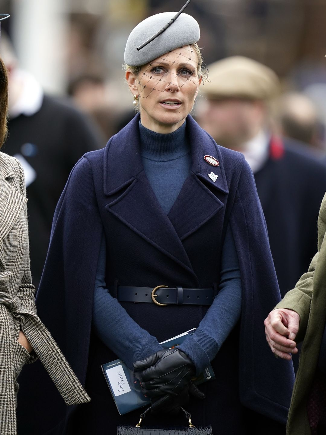 Zara Tindall on day one of the 2024 Cheltenham Festival at Cheltenham Racecourse. Picture date: Tuesday March 12, 2024. (Photo by Andrew Matthews/PA Images via Getty Images)