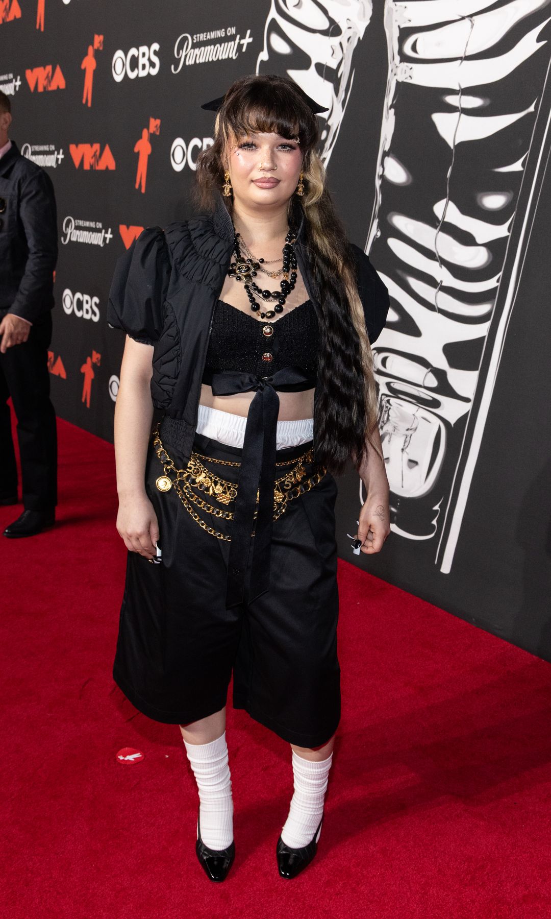 Lola Young attends the 2025 MTV Video Music Awards at UBS Arena on September 07, 2025 in Elmont, New York. (Photo by John Shearer/Getty Images for MTV)
