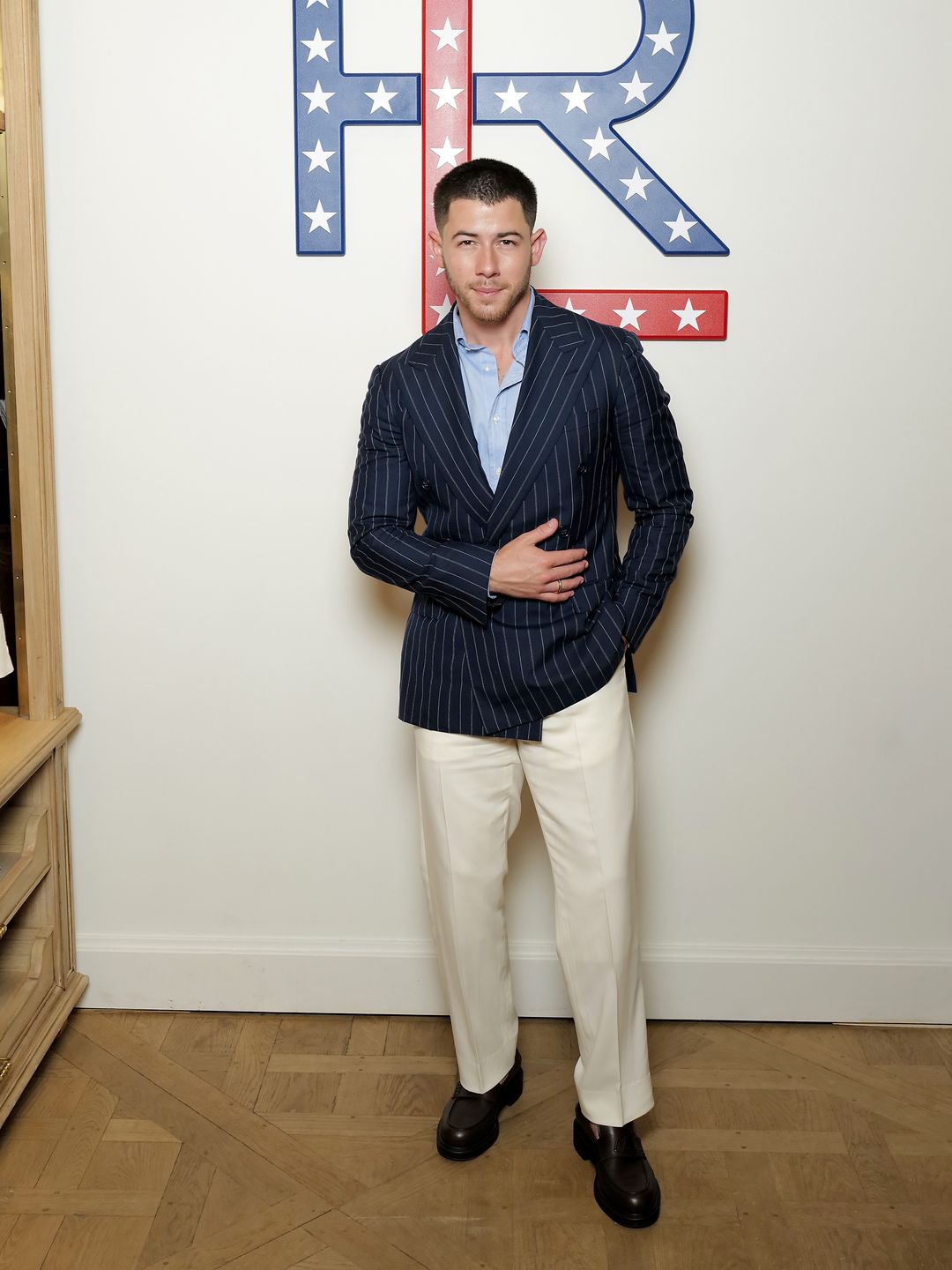 Nick Jonas in Ralph Lauren