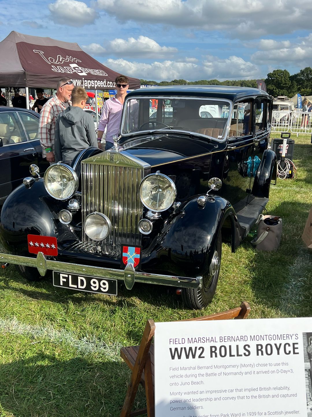 CarFest 2024 - Field Marshal Bernard Montgomery's Rolls Royce