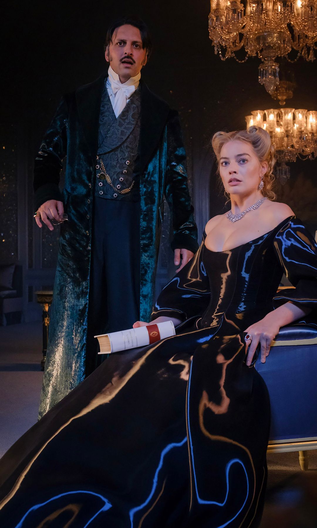 Margot Robbie dans Les Hauts de Hurlevent