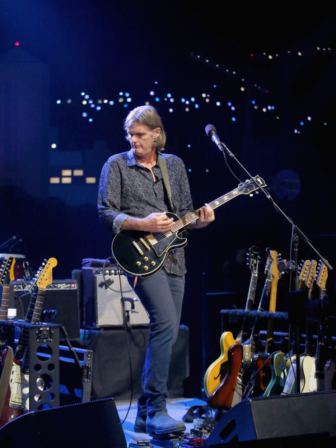  Val McCallum performs in concert with Jackson Browne during a taping of the "Austin City Limits" TV program at ACL Live on September 22, 2021 