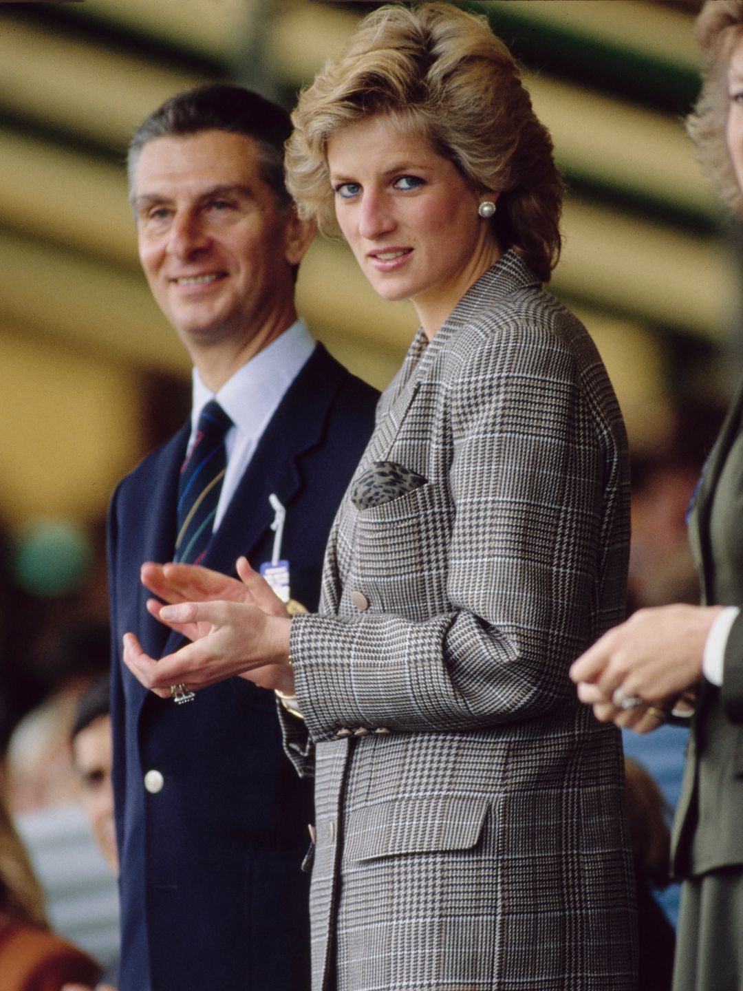 Diana, Princess of Wales was a huge fan of checkered suiting looks