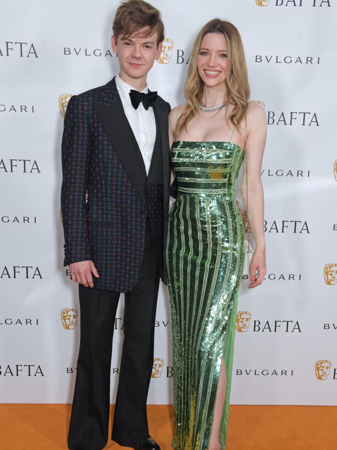Thomas and Talulah at the British Academy Film Awards 2022 Gala Dinner