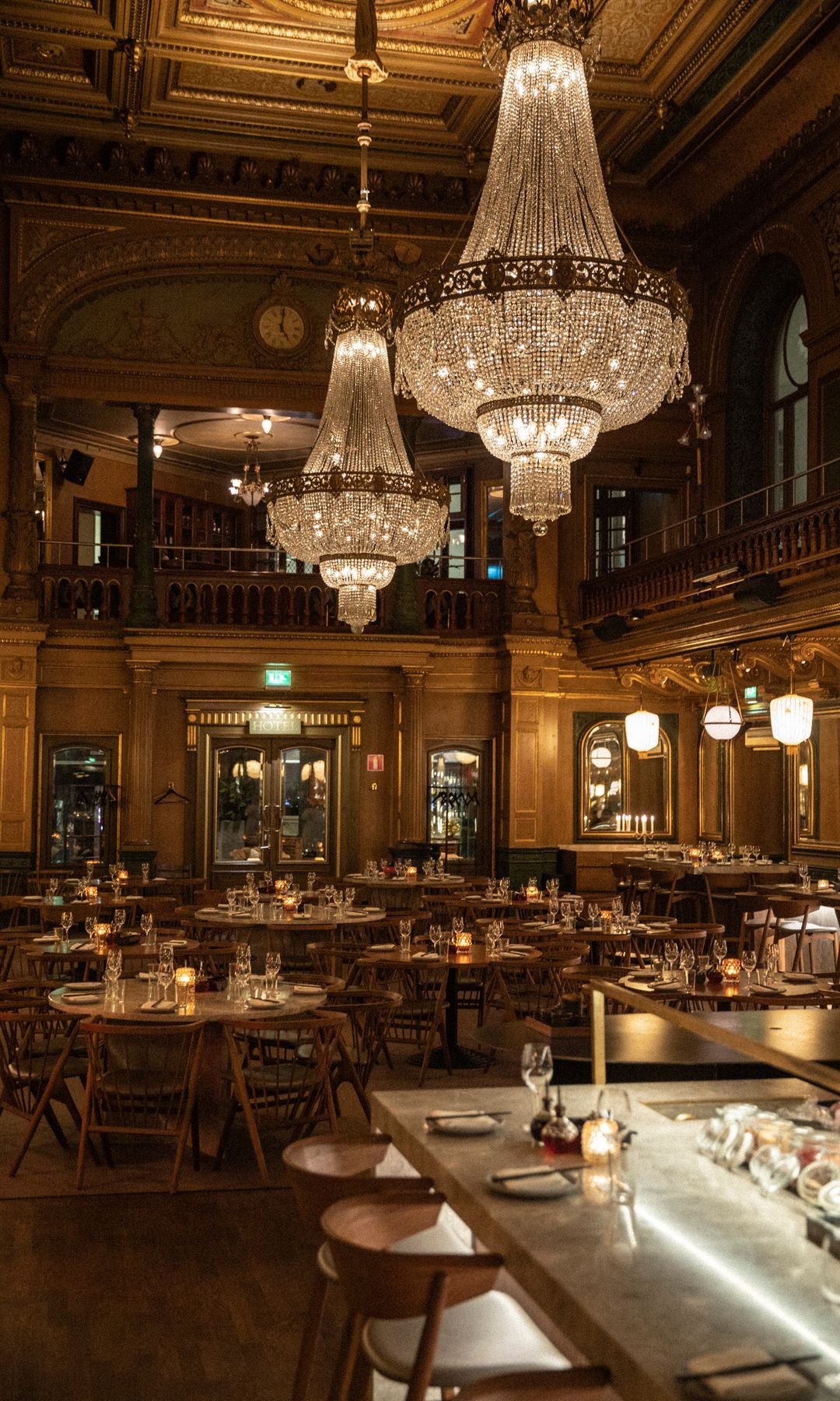 Interior of sushi restaurant Berns Asiatiska