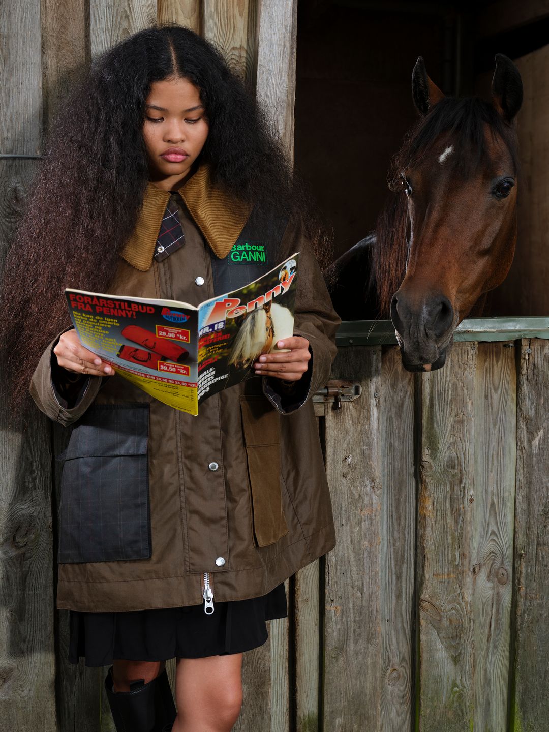 Ganni x Barbour 3.0