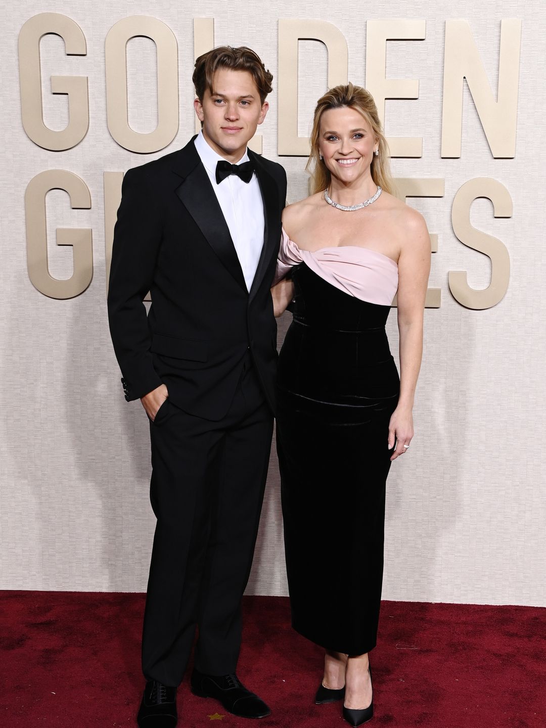 Deacon Phillippe and Reese Witherspoon on the red carpet
