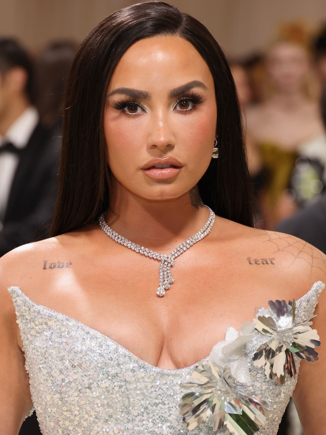 Demi Lovato attends The 2024 Met Gala Celebrating "Sleeping Beauties: Reawakening Fashion" at The Metropolitan Museum of Art on May 06, 2024 in New York City. (Photo by John Shearer/WireImage)