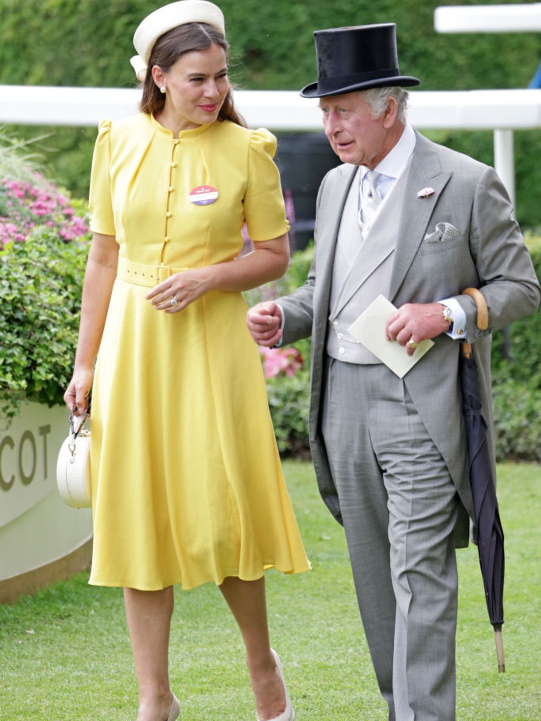 Sophie Winkleman and King Charles reunite at day five of Royal Ascot 