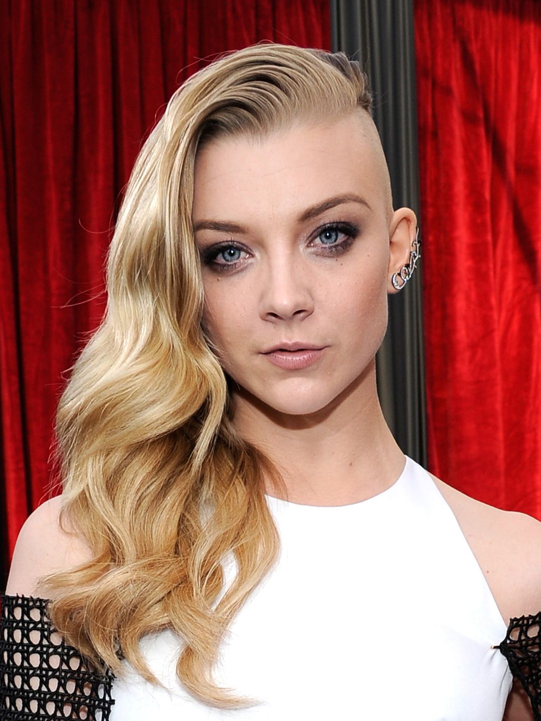 natalie dormer with half shaved head