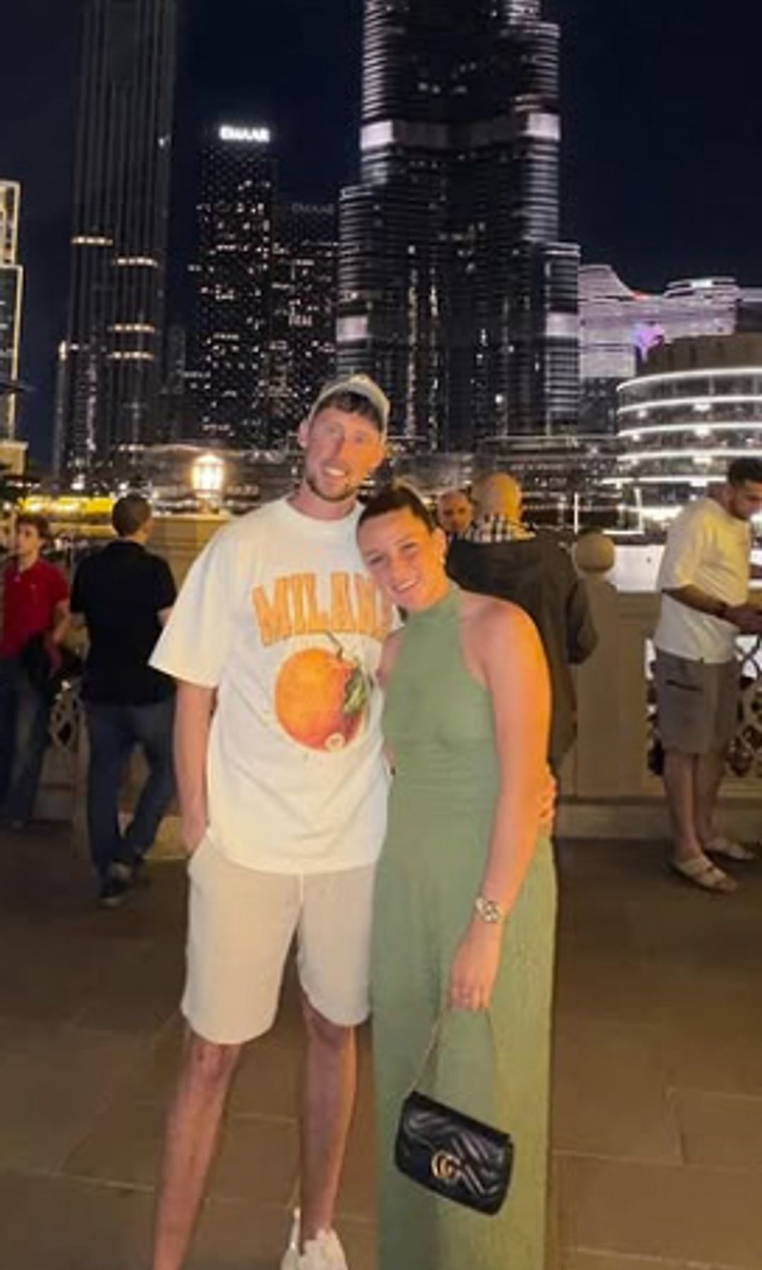 Ella Toone with boyfriend Joe Bunney
