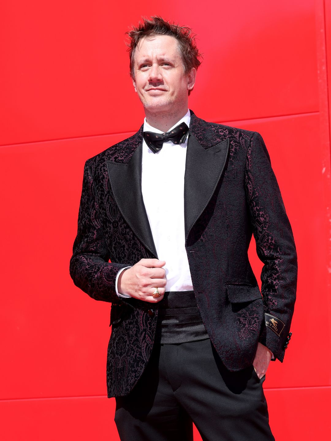 Chad Lindberg in a tuxedo