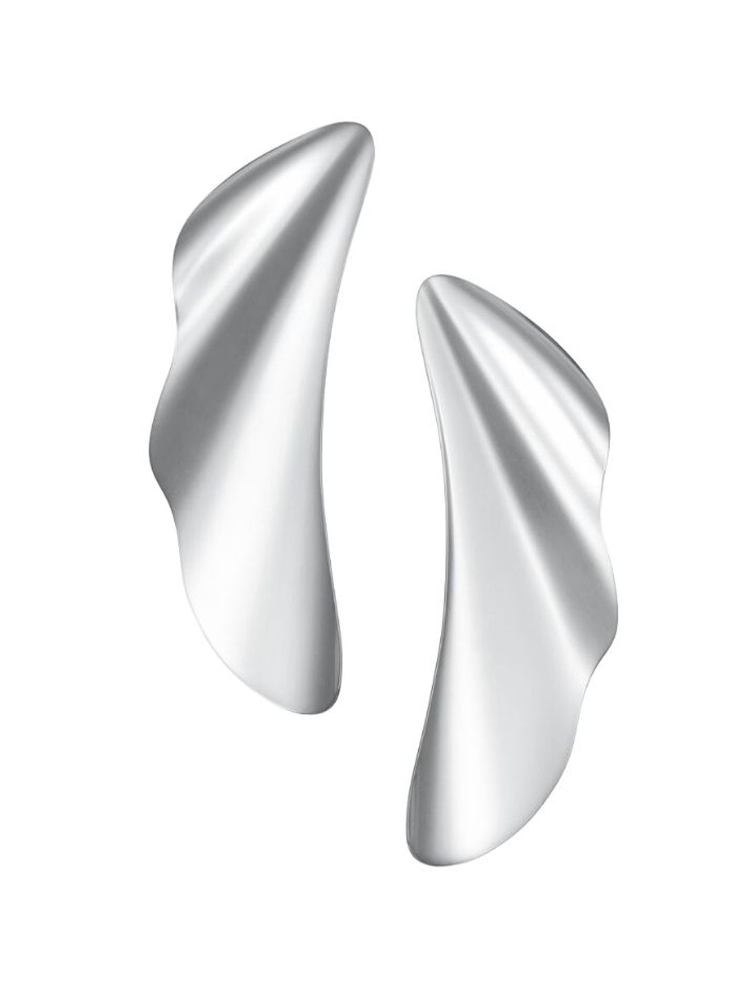 Tiffany silver wave earrings