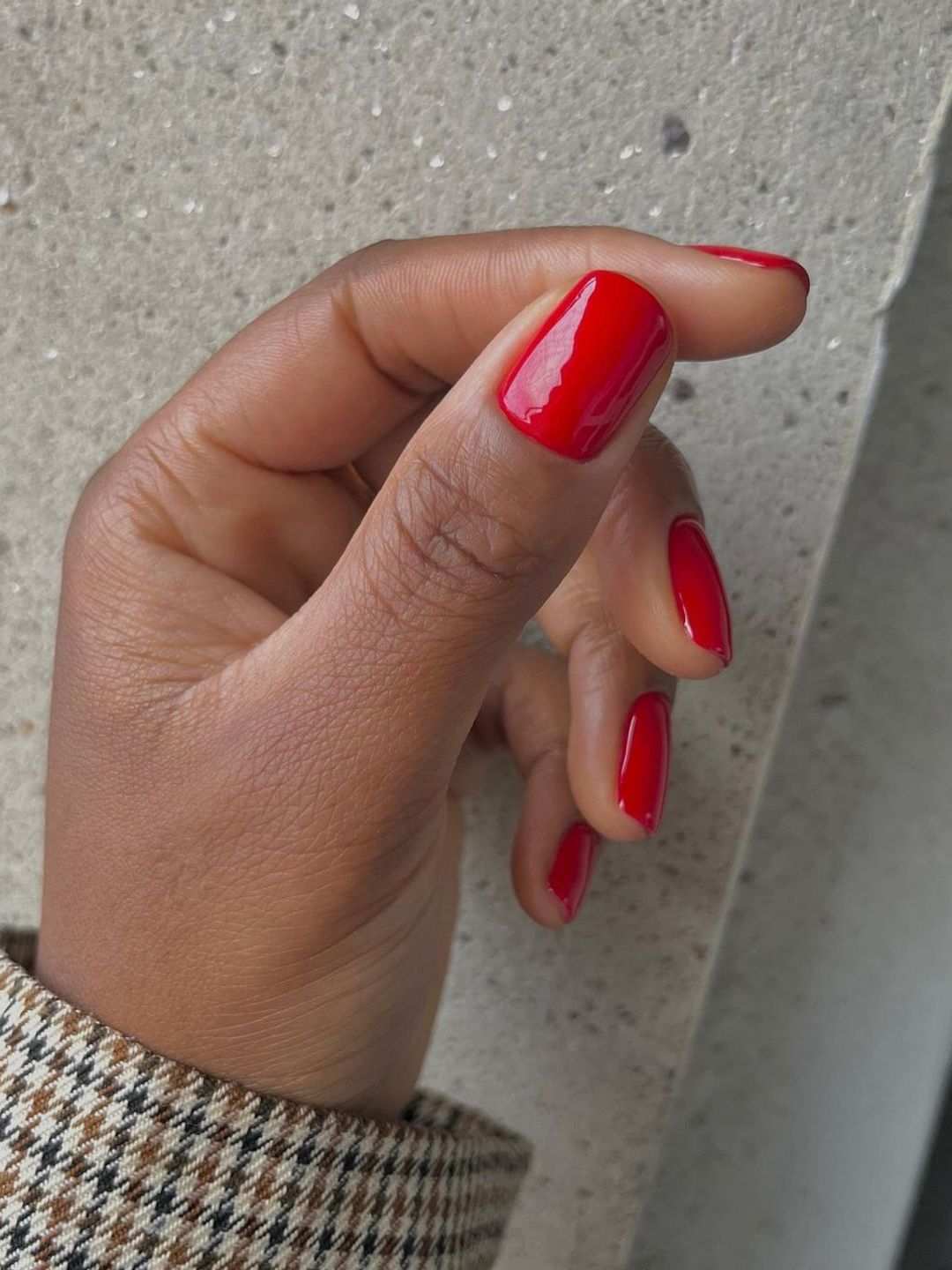 Scarlet nails