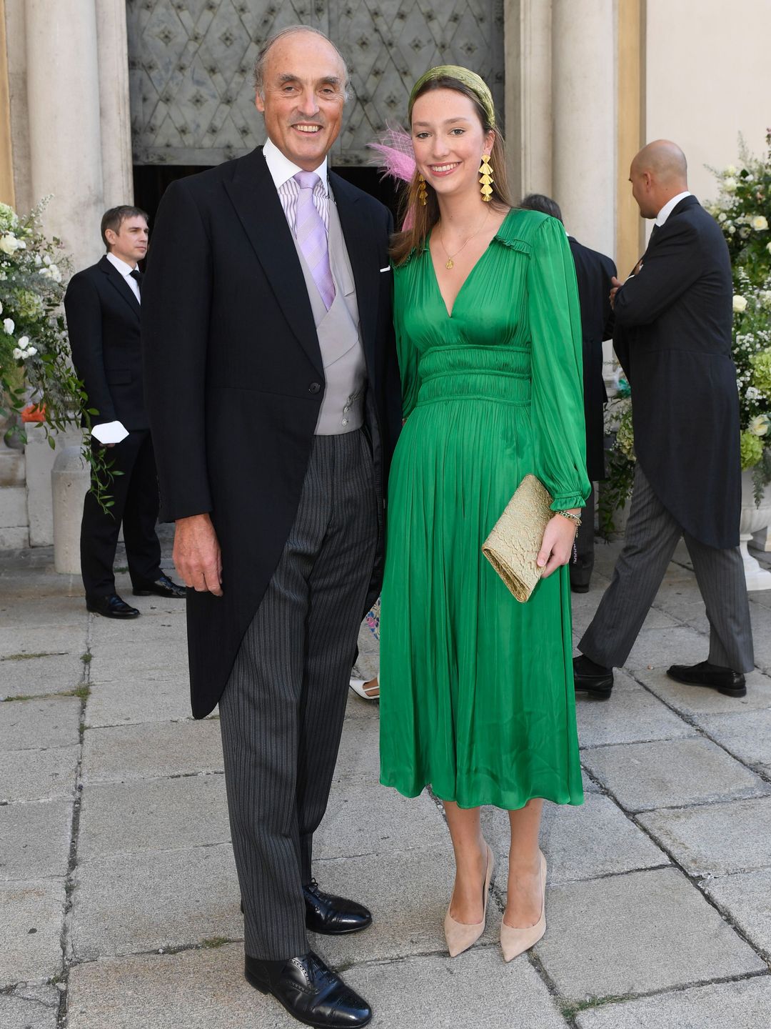 Princess Laetitia Maria of Belgium chose the same wedding guest dress as Princess Elisabeth in 2021