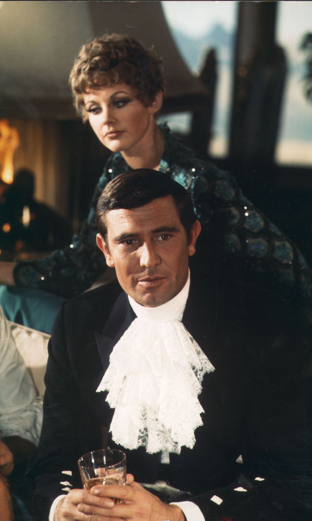 Angela Scoular and George Lazenby in On Her Majesty's Secret Service