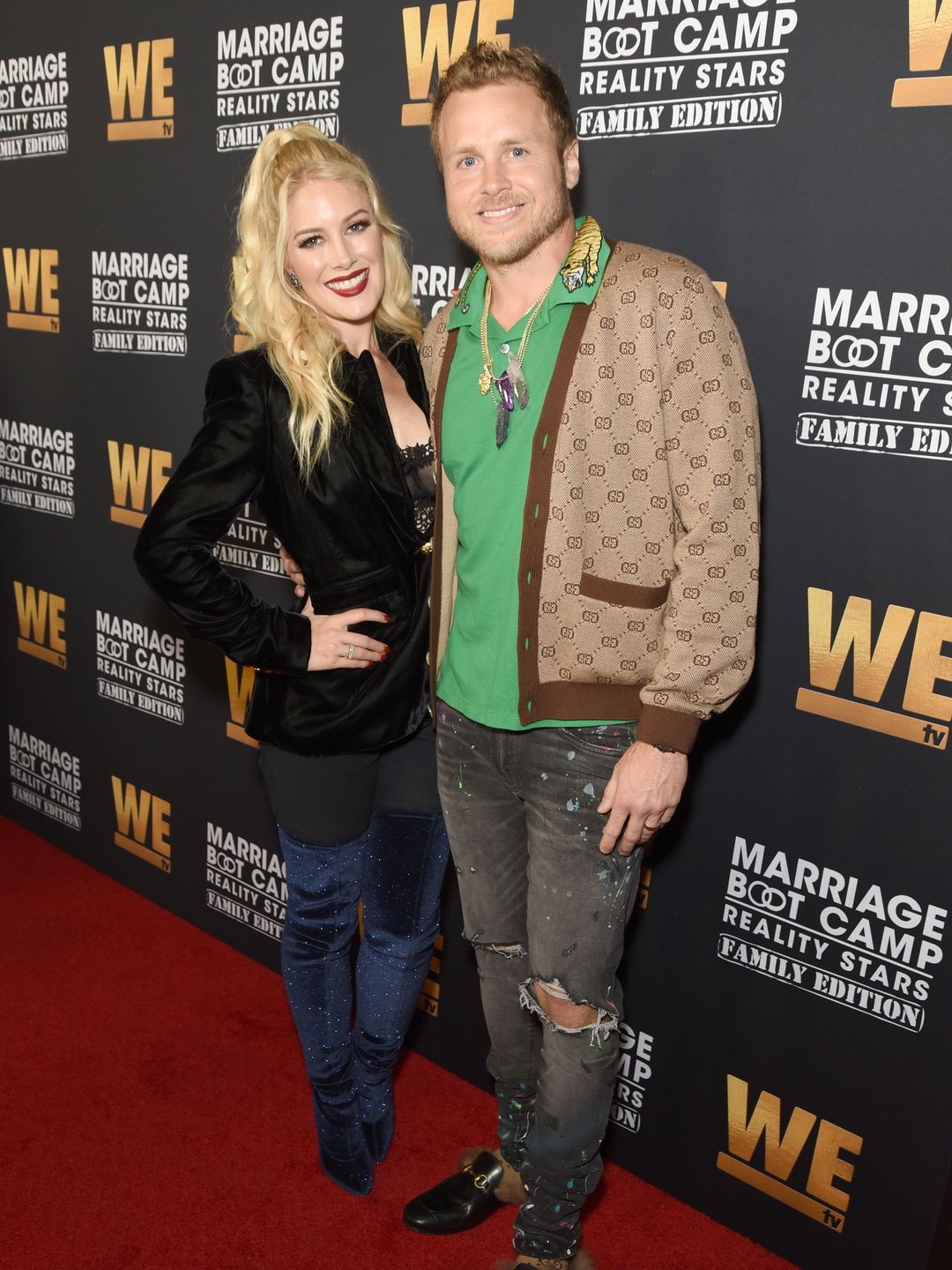 couple posing on red carpet