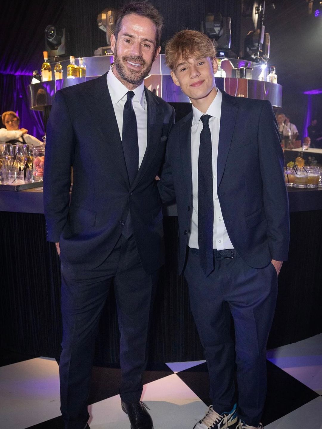 jamie redknapp and son beau