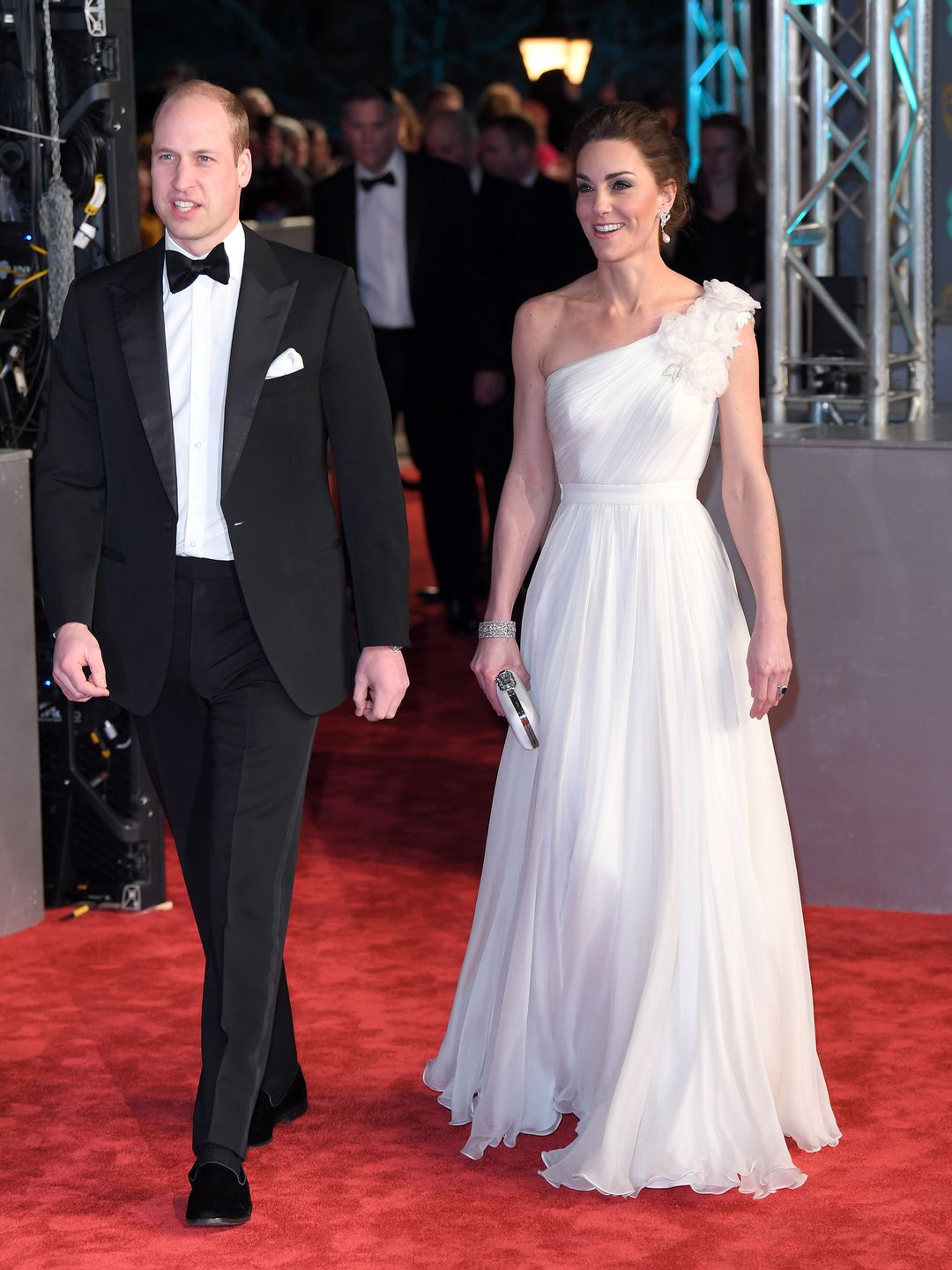 Prince William and Kate attend the EE British Academy Film Awards at Royal Albert Hall on February 10, 2019