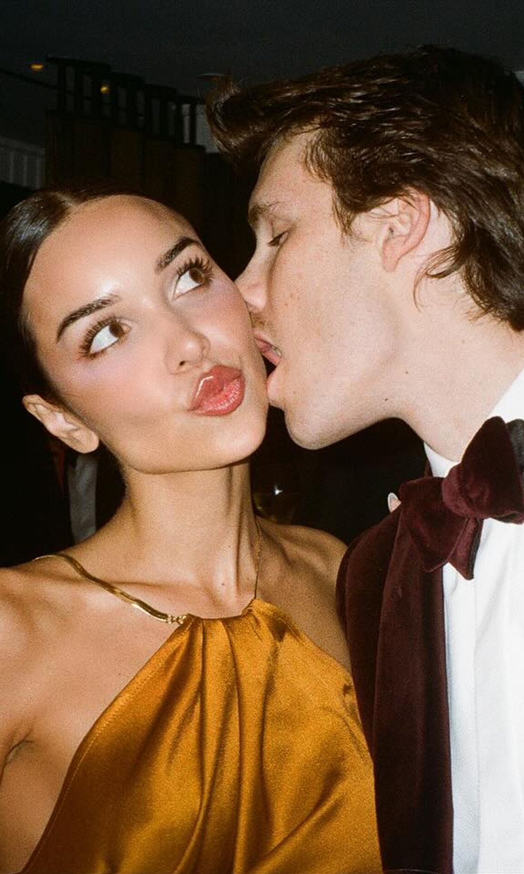 Jackie Apostel and Cruz Beckham share a picture together