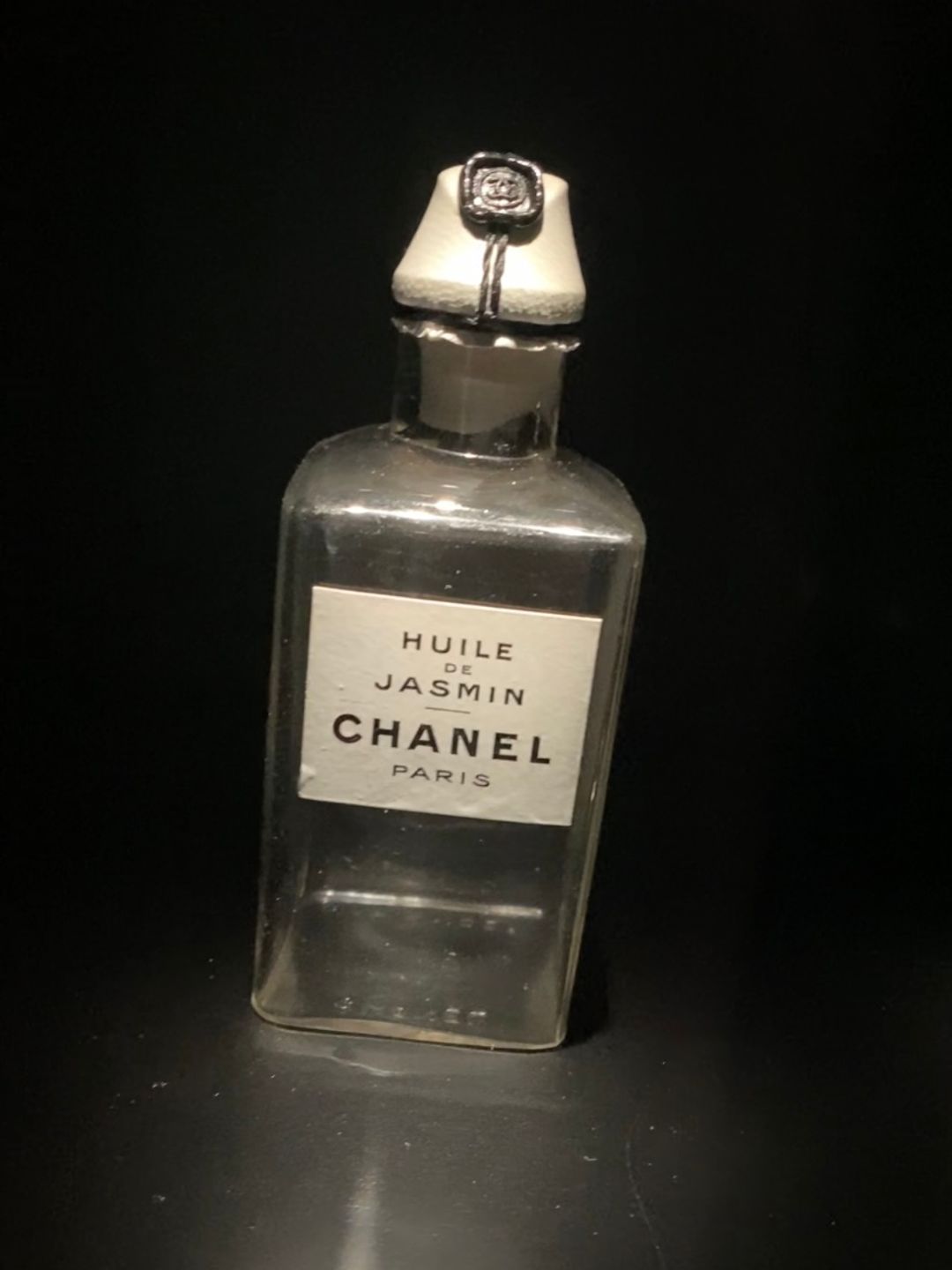 Vintage Chanel jasmine oil bottle 