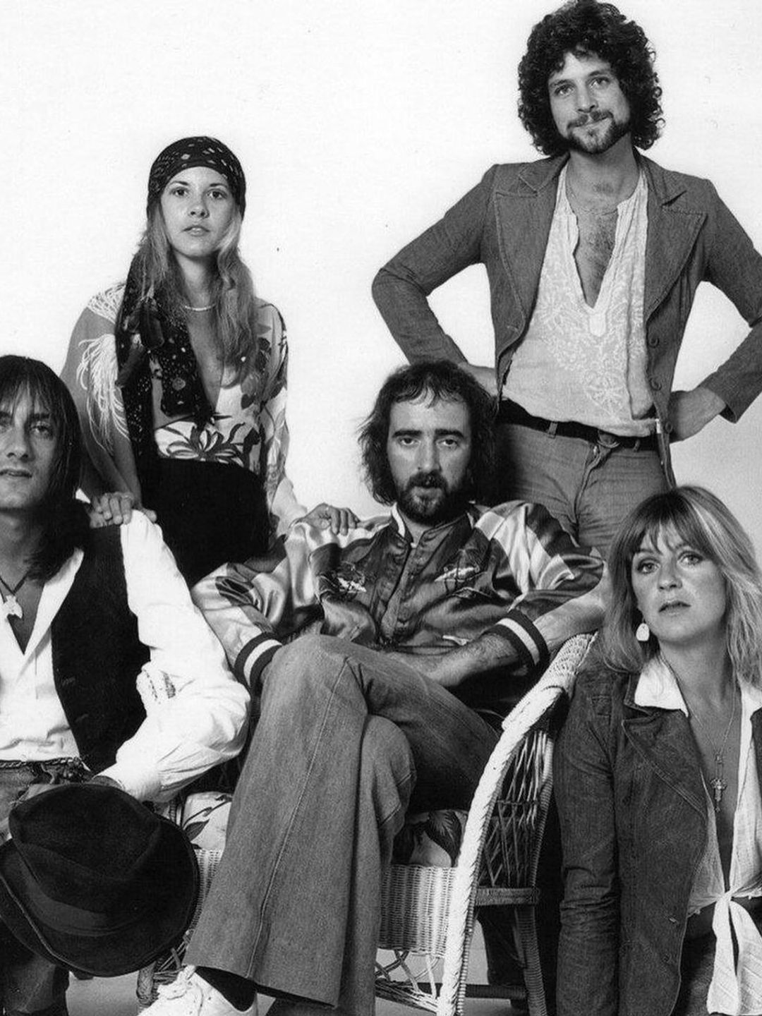 The band Fleetwood Mac in 1975