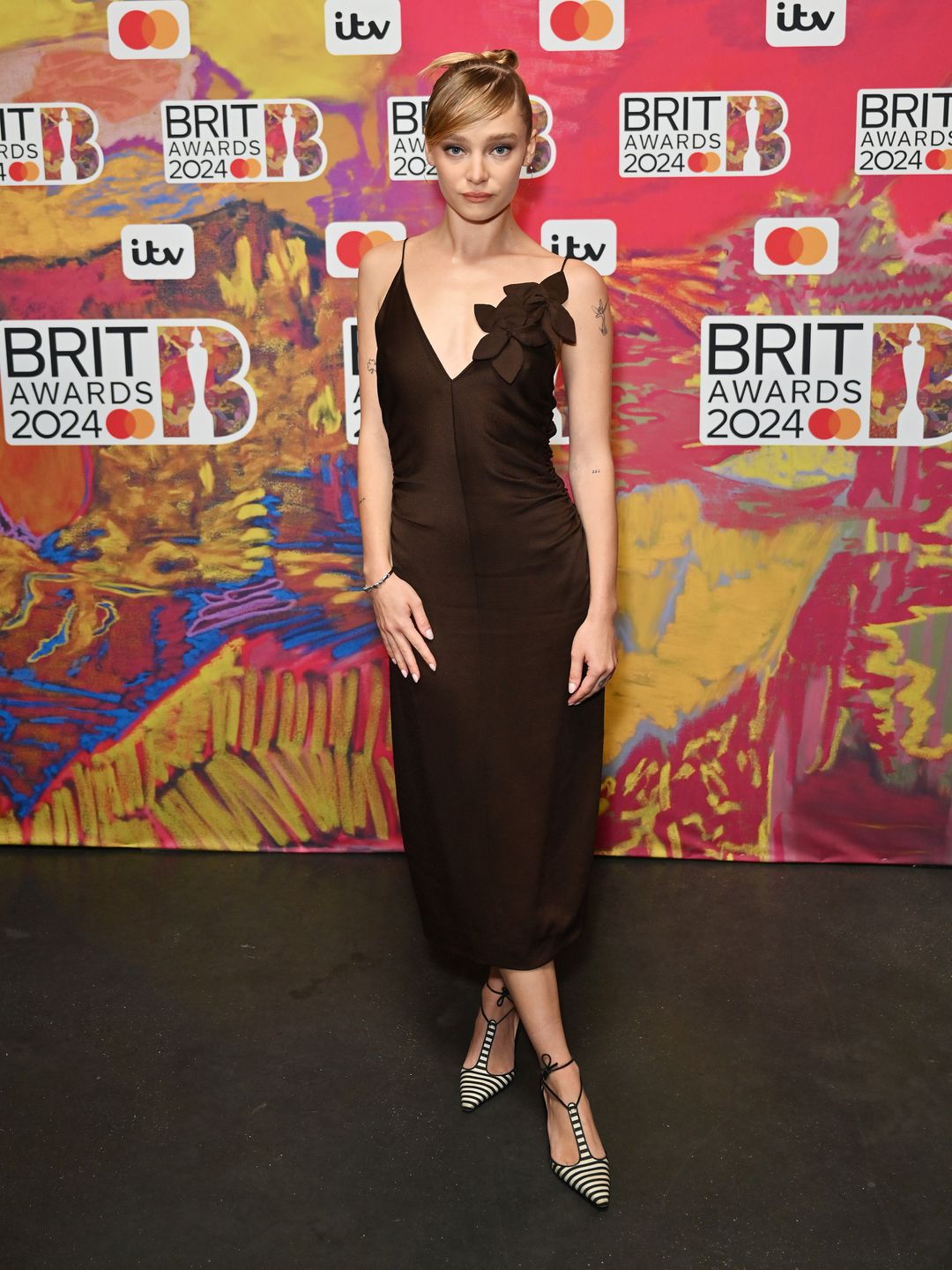 Maddi Waterhouse attends The BRIT Awards 2024