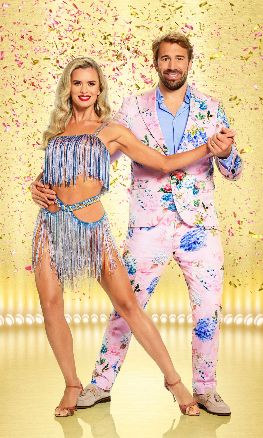 Nadiya Bychkova and Chris Robshaw on Strictly Come Dancing