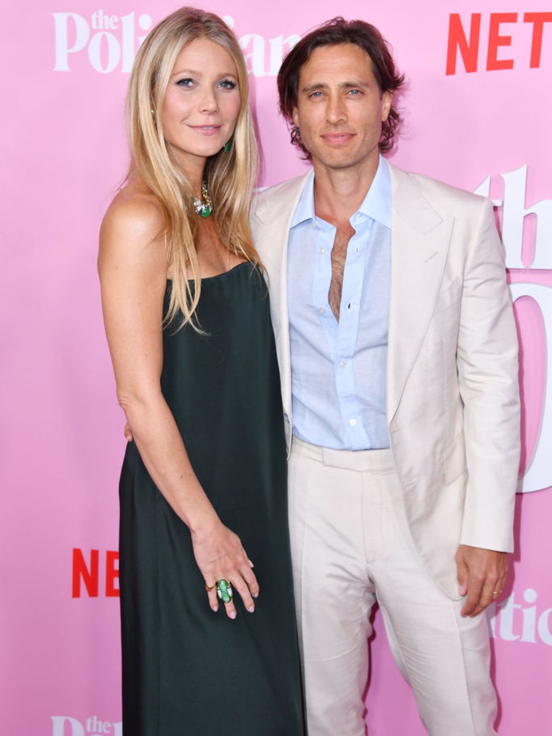 Gwyneth Paltrow and husband Brad at The Politician' TV show premiere