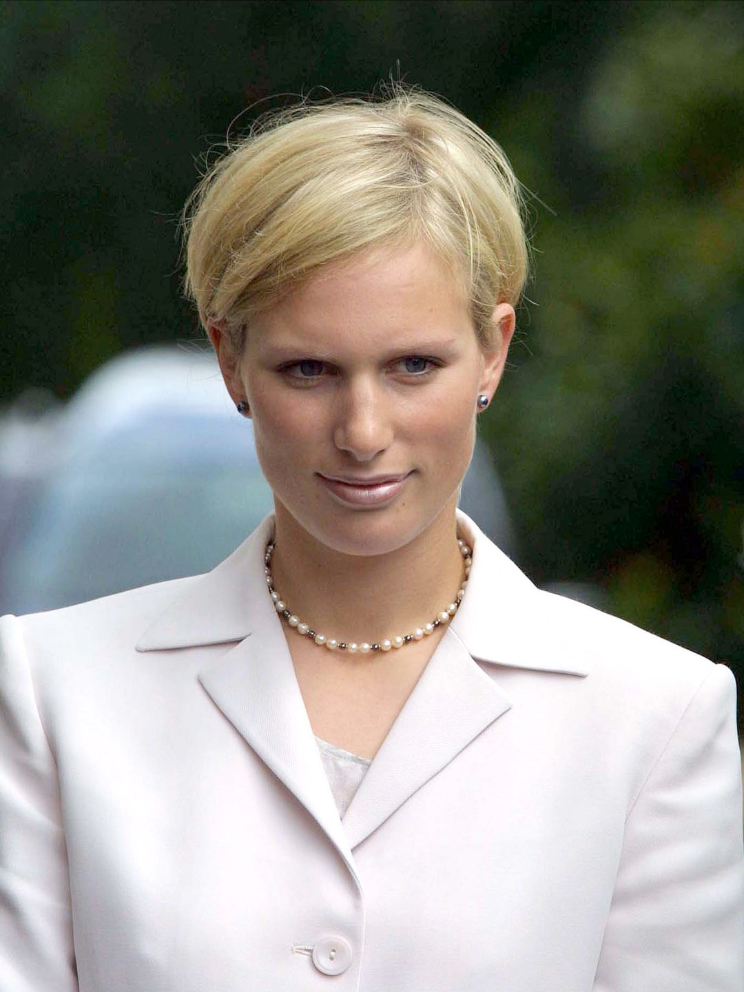 Zara Tindall with pixie cut