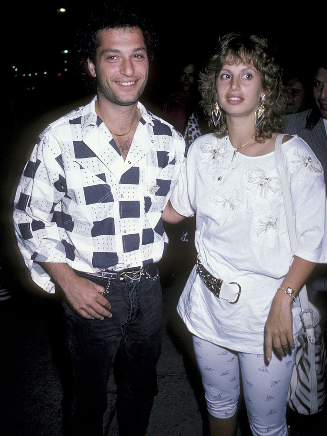 Howie and Terry pictured in Hollywood in 1986