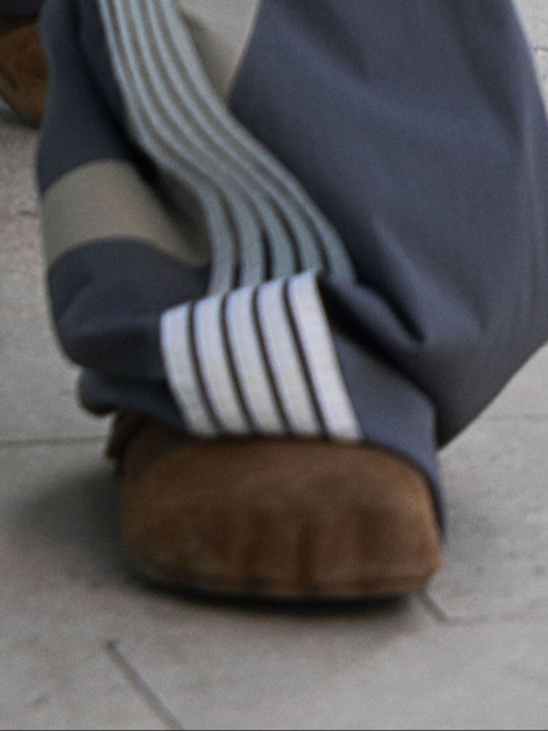 His shoes made us take a second look