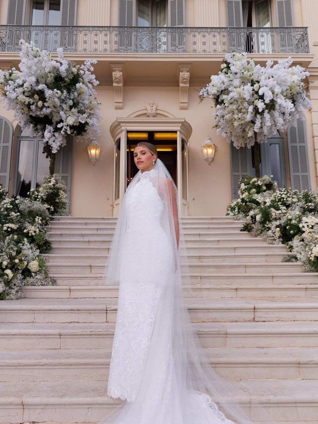Sofia Richie Grainge in her Chanel wedding dress 